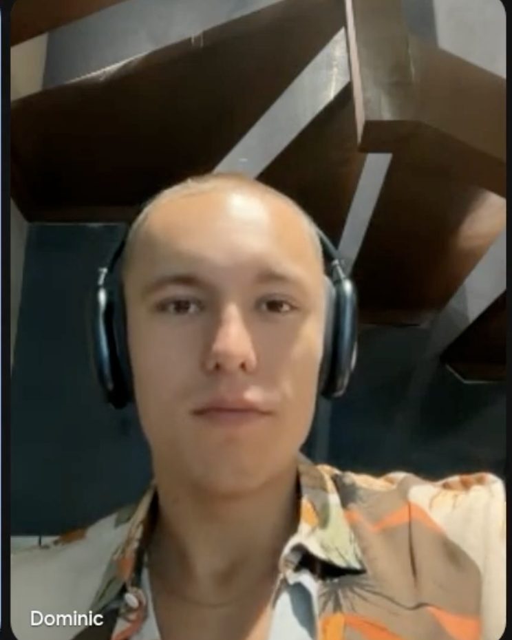Dominic, co-founder of Nivora